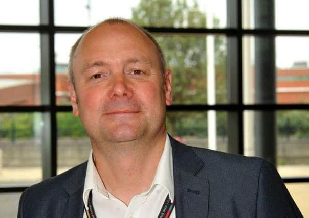 Darren Hankey, Principal of Hartlepool College of Further Education.
