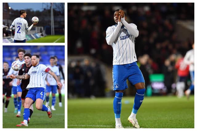 Here's what our Hartlepool United writer Robbie Stelling made of the Pools players as Nicky Featherstone's side battled to a hard-fought point against Scunthorpe United.