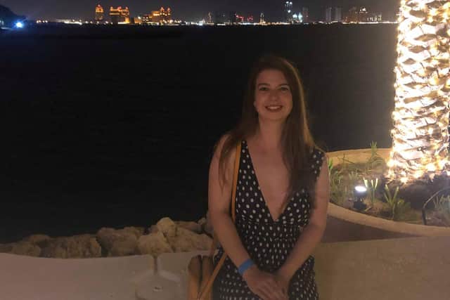 Emily Phillips in Doha.