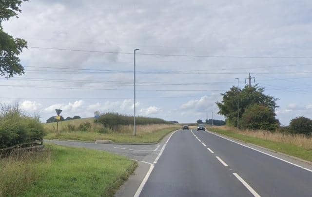 The accident took place on the A179 near its junction with Worset Lane.