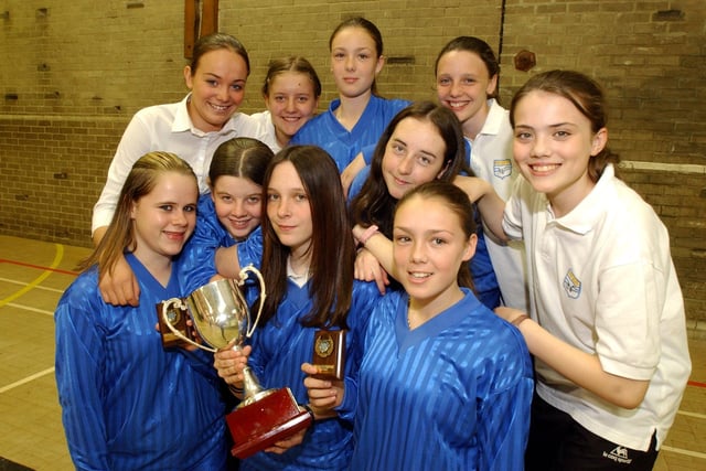 Whitburn School's under-14 team certainly tasted plenty of success in the 2005 season. Were you in the team?