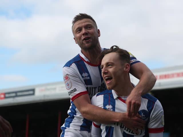 Hartlepool United secured their biggest win of the season against Grimsby Town (Photo: Mark Fletcher | MI News)