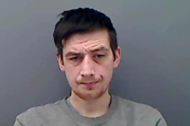 Carl Whitehead, 32, was jailed for 876 days at Teesside Crown Court after for burgling a home in Hartlepool.