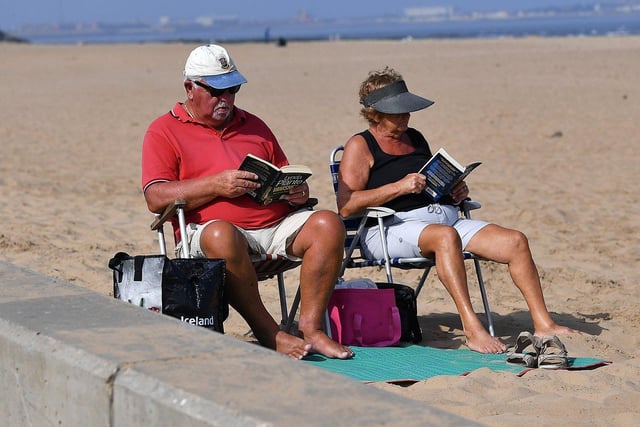 What better place to read a good book than at the beach?