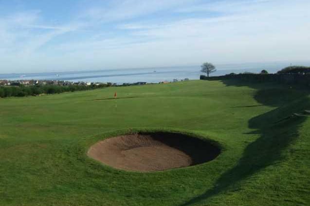 Kinghorn Golf Club's par 65, 5141 yards, course features stunning views over the Firth of Forth to Edinburgh.