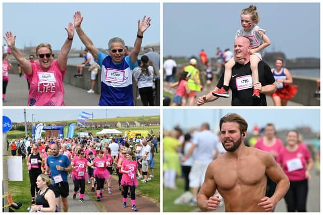 Just some of Mail audio visual editor Frank Reid's photos from Hartlepool's 2023 Race for Life.