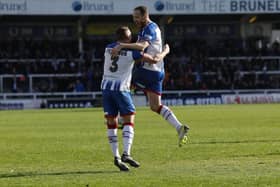 Parkes scored his first goal for Pools and helped his side to a third successive home clean sheet in the win over Aldershot.