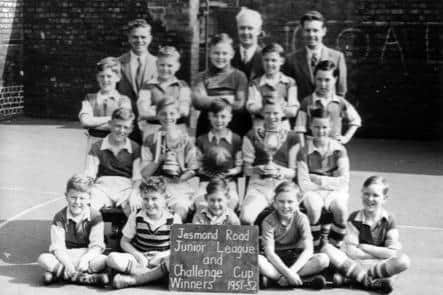 Another view of the school team, this time from 1952.