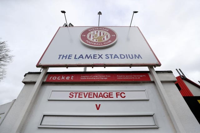 Stevenage avoided the drop last season but are tipped for another challenging campaign. (Photo by Catherine Ivill/Getty Images)