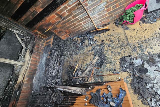 School leaders have pledged to bounce back from the fire.