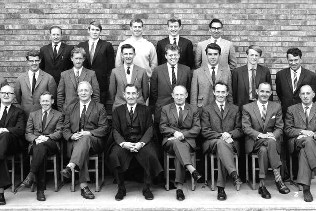 Former Brierton school pupils may remember one or two faces amongst this group of teaching staff from 1966.