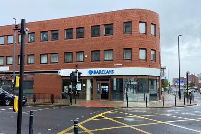 Four have been arrested following an armed robbery at Barclays Bank in Hartlepool.