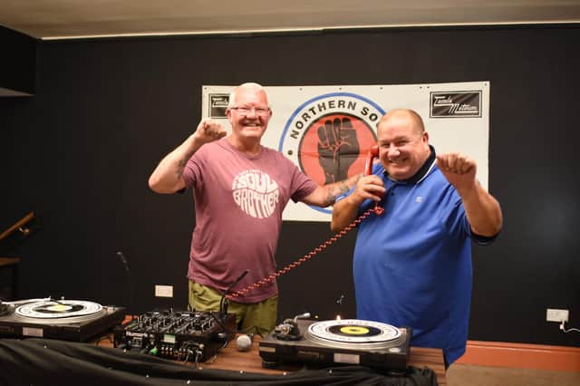 DJs Dave Thompson and Tony Usher (right) are getting ready for the big anniversary event in September.