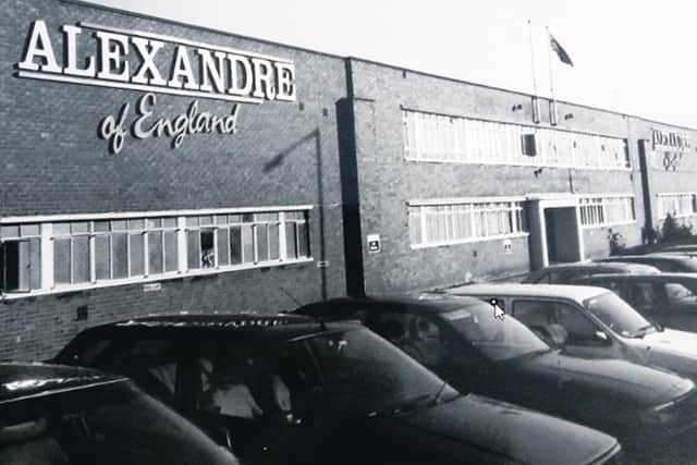 The Alexandre of England factory in 1994.