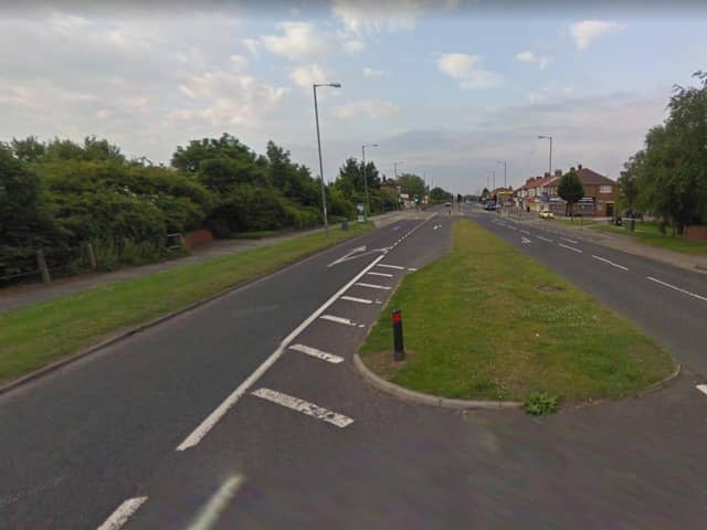 The fire happened in a fish shop in Wolviston Road, Billingham. Image copyright Google Maps.