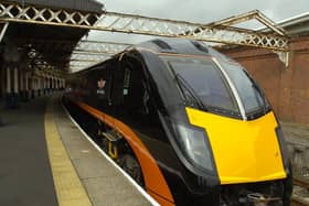 Grand Central services join the East Coast Mainline at York