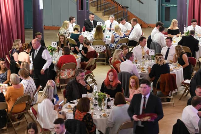 A scene from the 2019 Hartlepool Business Awards.