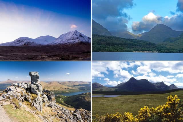 Some of Scotland's spectacular Corbetts.