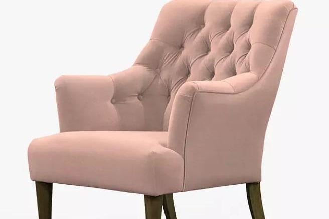 Quite frankly, a blush-pink armchair is an absolute home essential that would give any boring old corner a new lease of life. Just think about relaxing with a good book in this seat. Wonder if Theresa May had the same one?