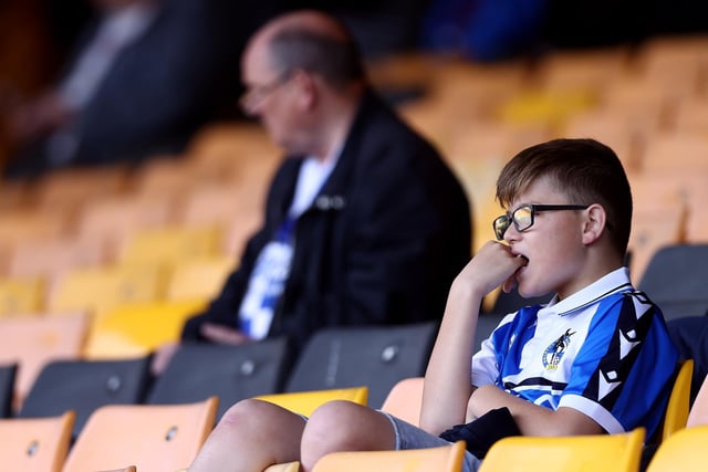Bristol Rovers have an average gate of 7,378.