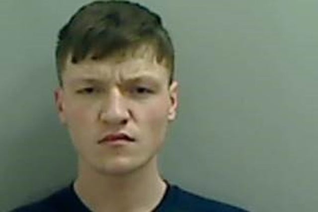 Bailey, 20, of Hazel Grove, Hartlepool, was locked up for 27 months after admitting grievous bodily harm, two counts of possessing a blade and one of criminal damage following an incident on January 2.