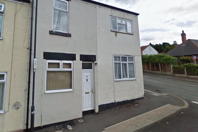 This end terrace sold for £25,000 in February.