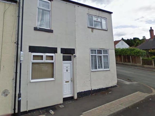 This end terrace sold for £25,000 in February.