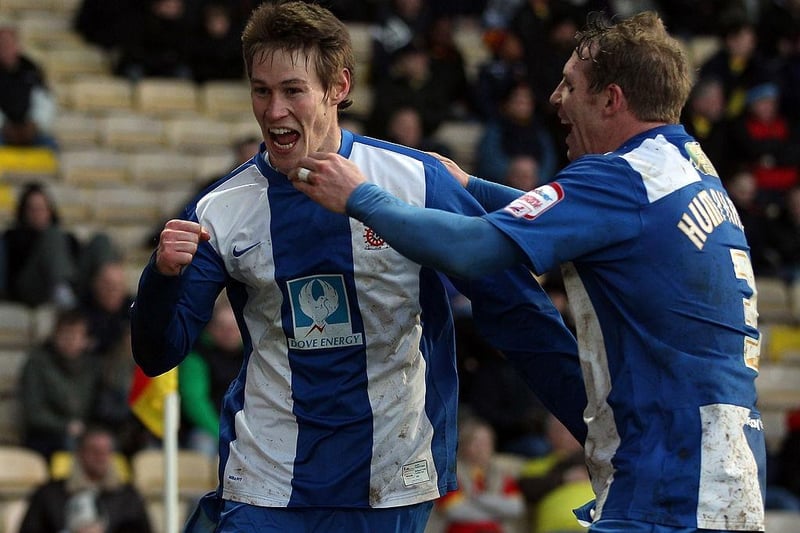 Anthony Sweeney is a fans favourites after 13 seasons with Hartlepool. The current first team coach made 444 appearances, making him the third highest appearance maker in the club's history.