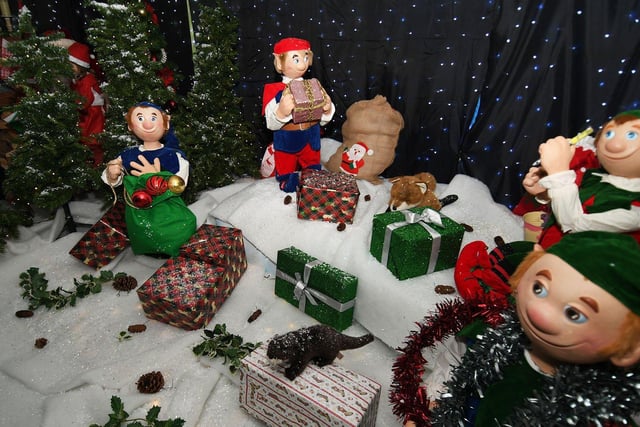 Santa's Grotto at Middleton Grange Shopping Centre. Picture by FRANK REID