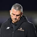 Former Hartlepool United boss John Askey pictured before his departure on December 30.