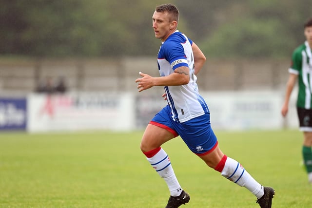 Ferguson will lead Hartlepool out as captain at Barnet. Picture by FRANK REID