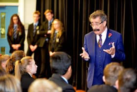 Professor Lord Robert Winston delivered High Tunstall's STEM lecture in 2016. Picture by FRANK REID