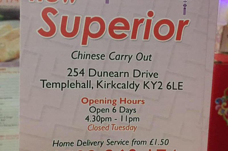 This takeaway in Kirkcaldy comes highly recommended.
