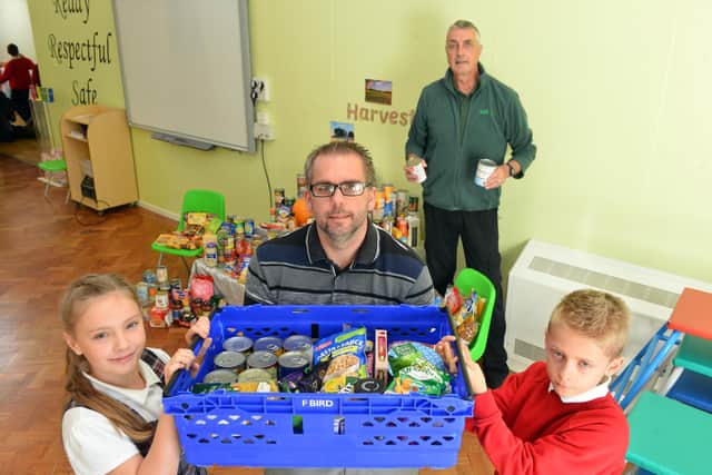 Pupils, parents and staff at St Helene's Primary School collected items over the course of a fortnight.