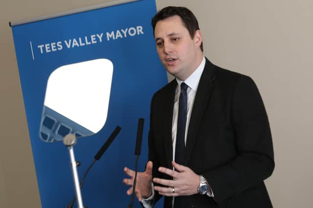 Tees Valley Mayor Ben Houchen has welcomed the funding announcement.