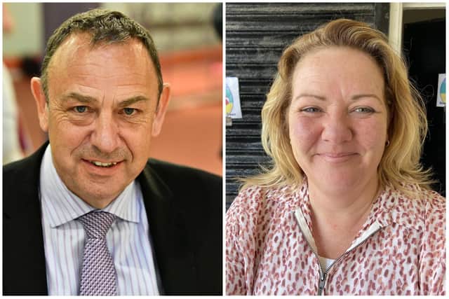 Independent councillors Paddy Brown, left, and Sue Little have joined Hartlepool Borough Council's ruling coalition.