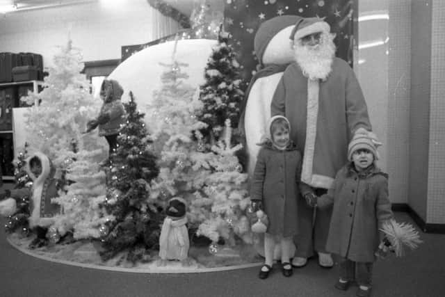 Santa's Grotto at Binns in Hartlepool - but where did he get to in 1983?