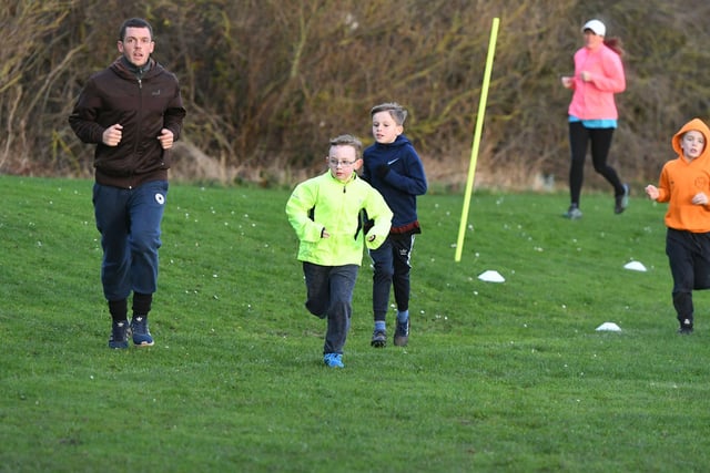 Hartlepool Youth Athletics Club held a charity cross country championships in aid of Dementia UK at English Martyrs in 2018.