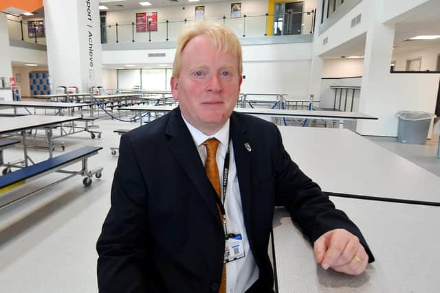 High Tunstall College of Science headteacher Mark Tilling. Picture by Frank Reid