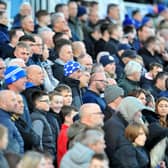 Hartlepool United supporters have been praised ahead of their sellout trip to Selhurst Park. Picture by FRANK REID