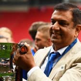 Raj Singh remains committed to the sale of Hartlepool United providing any potential investor has the right intentions for the club. (Photo by Harry Trump/Getty Images)