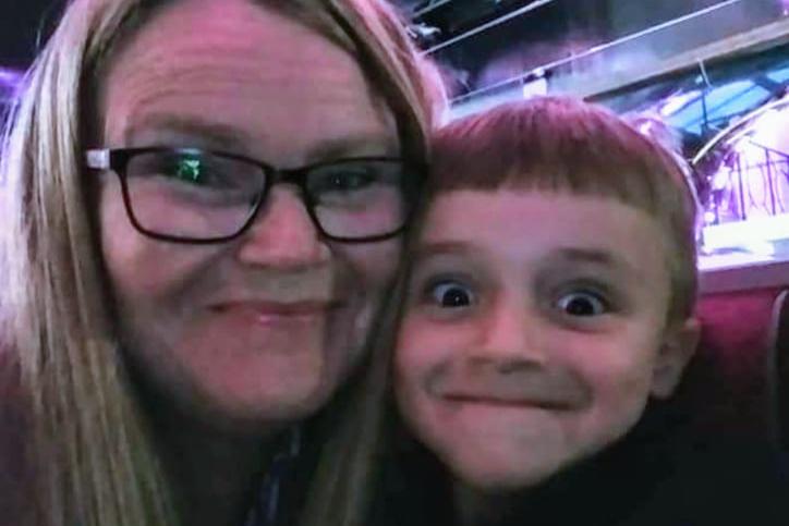 Cathryn Ketley shared this photo of her and her grandson.
