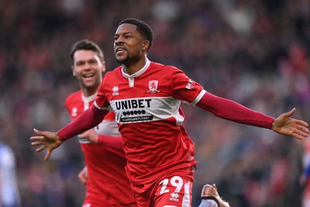 Middlesbrough striker Chuba Akpom (Photo by Stu Forster/Getty Images)