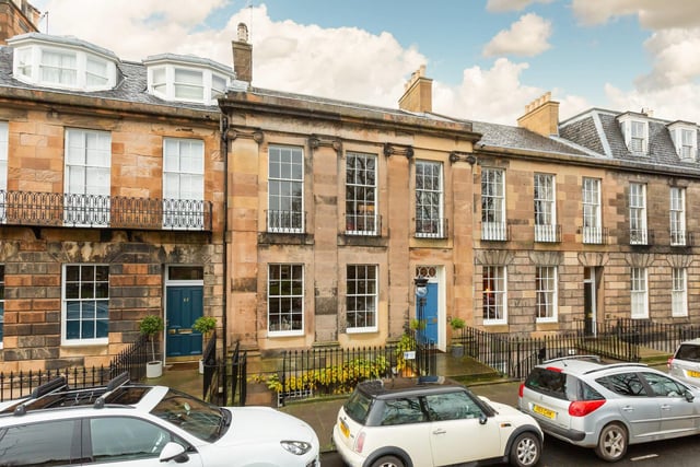 Beautiful A-listed Georgian townhouse in the exclusive Stockbridge area of the capital. Offers over £1,675,000.