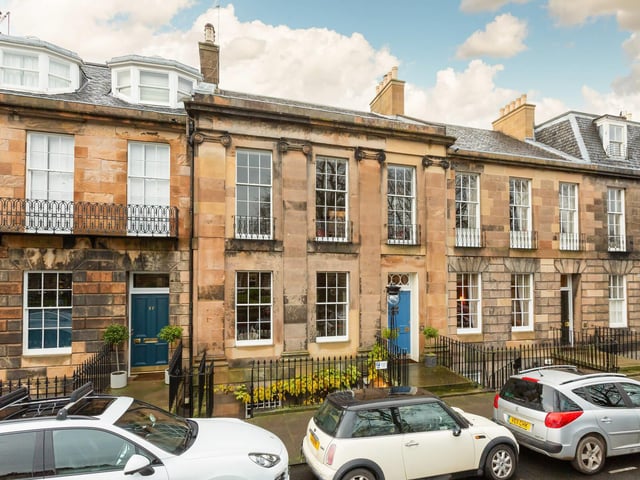 Beautiful A-listed Georgian townhouse in the exclusive Stockbridge area of the capital. Offers over £1,675,000.