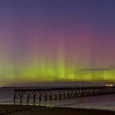 Reader Paul Gale kindly sent us this fabulous picture of the colourful Northern Lights off the Hartlepool coast recently.