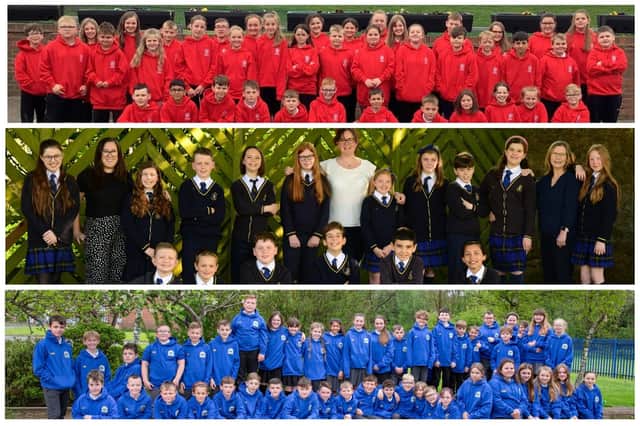 Just some of the Year 6 classes leaving Hartlepool primary schools this summer.