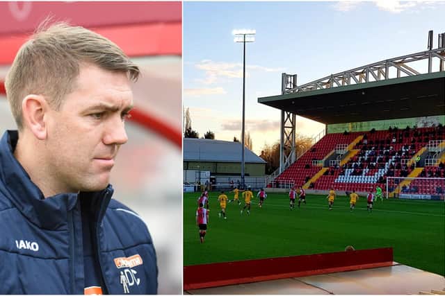 Dave Challinor was visibly angry following Saturday's 3-0 defeat at Woking.