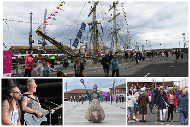 Just some of our images from day one of the Hartlepool Tall Ships Races 2023.