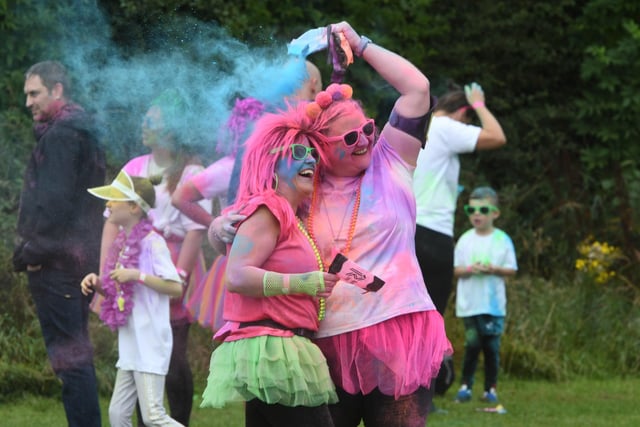 The Alice House Hospice Colour Run last year. Did you take part?